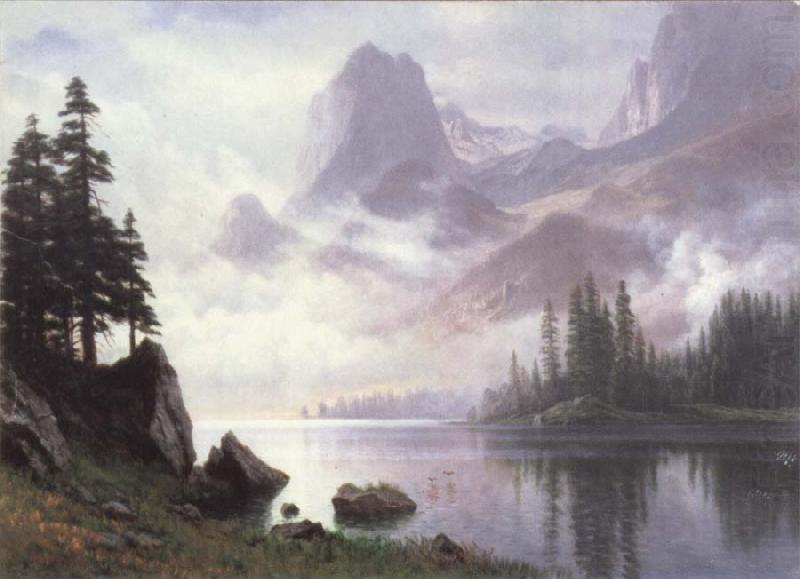 Albert Bierstadt Mountain of the Mist china oil painting image